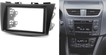 2-DIN SUZUKI Swift 2011+, Ertiga 2012+ frame Audiovolt 11-157