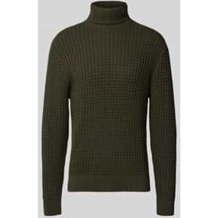 Regular fit coltrui in wafelstructuur, model 'TOM'