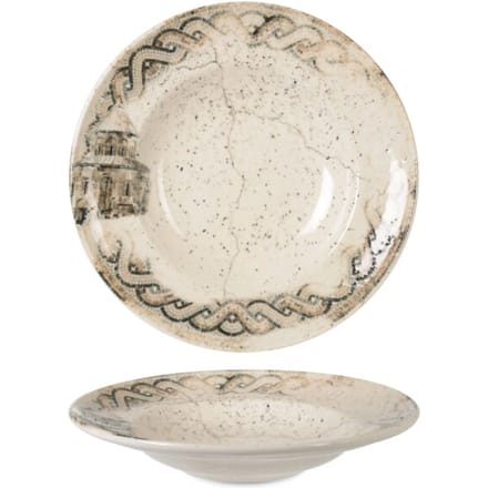 Rinart Pastabord - Remnant - Porselein - 27 cm (400cc) - set van 2