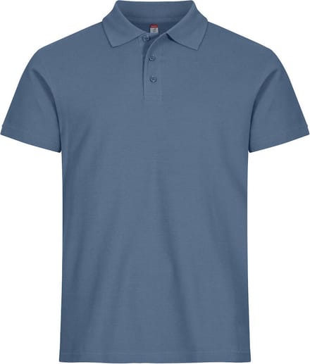 Clique Basic Polo 028230 - Staalblauw - L