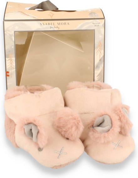 Ysabel Mora Meisjes Pantoffel Combi | Roze | Maat: 24/25
