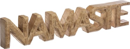 Decoratieve figuren Atmosphera Namaste Mangohout (54 x 3,5 x 10 cm)
