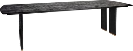 PTMD - Eetkamertafel Liber - Zwart - 280x110x77cm