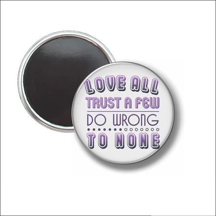 Button Met Magneet 58 MM - Love All - NIET VOOR KLEDING