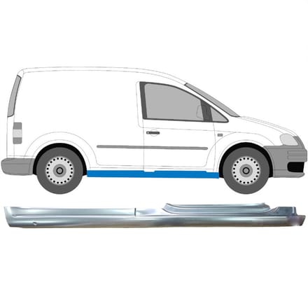Volledige dorpel voor Volkswagen Caddy 2004-2020 / Rechts