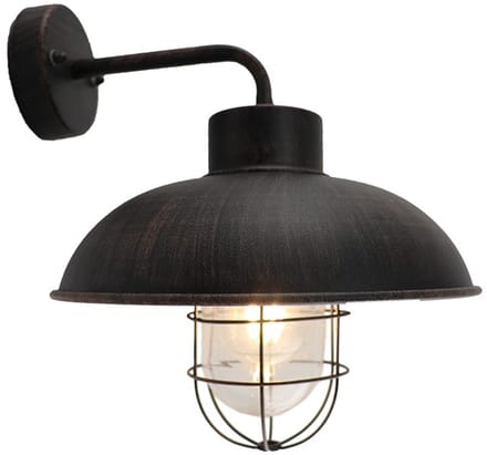 Brilliant Portland - Buitenlamp - Down - IP44 - E27 max 1x40W - Roest