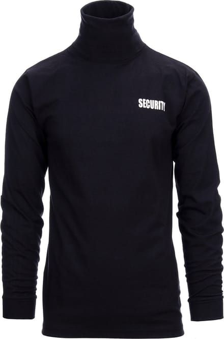 Fostex Garments - T-shirt security long sleeve (kleur: Zwart / maat: 4XL)