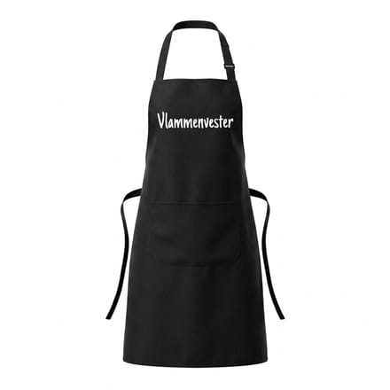 Vlammenvester Barbeque Schort | BBQ Zomer Schort | Keuken Schort