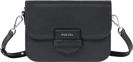 ROECKL Schoudertas Cara Crossbody Bag Black Zwart