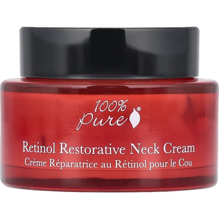 100% Puur, Retinol Herstellende Nekcrème, 44 ml (1,5 fl oz) black
