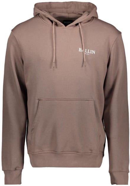 Ballin Trui Sweater Met Backprint 5214 Kakao Mannen Maat - M