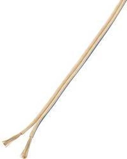 TRU COMPONENTS 1568257 Luidsprekerkabel 2 x 0.75 mm² Transparant 10 m