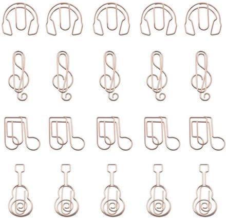 Vt products - Muziek Thema Papier Clips - Creatieve