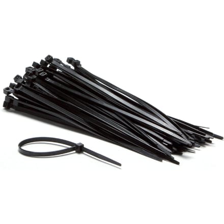 Kabelbinders IEZZY nylon 4.8x200mm D 49.5mm zwart 100 stuks