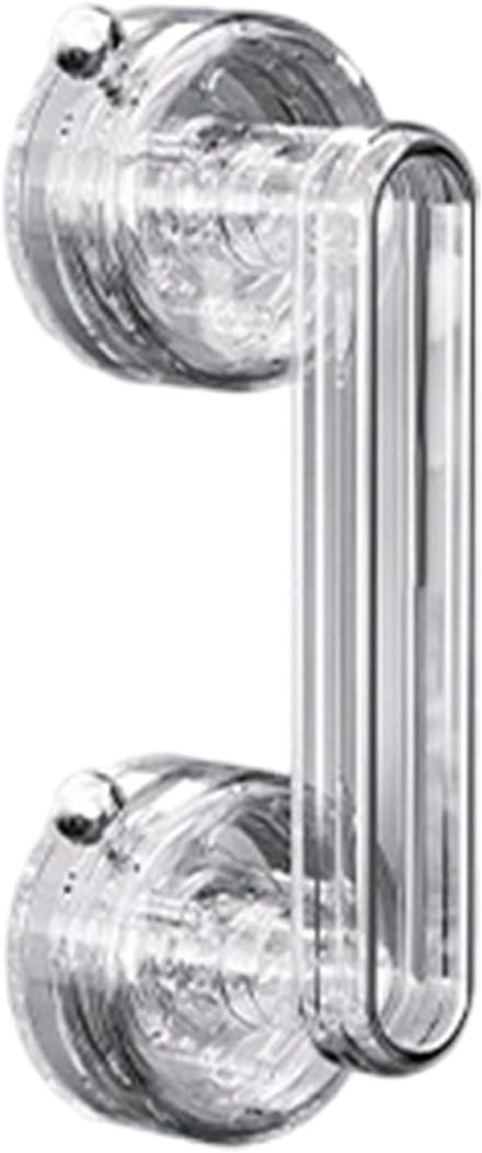 Zuignap Handgrepen - Veiligheidsgreep Douche - Veiligheid Thuis - Dubbele Zuignappen - 18 cm - Transparant