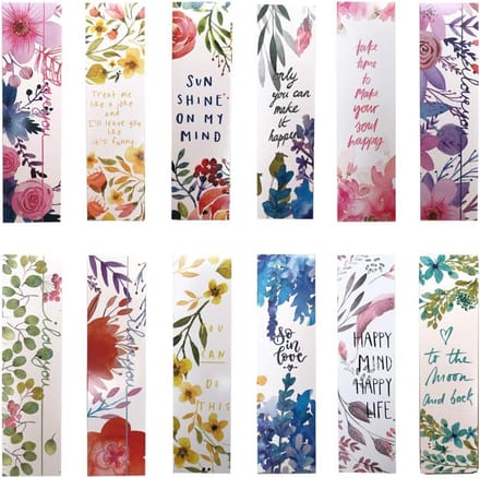 30 Stuks Mooie Bloem Bladwijzers voor Dames en Kinderen