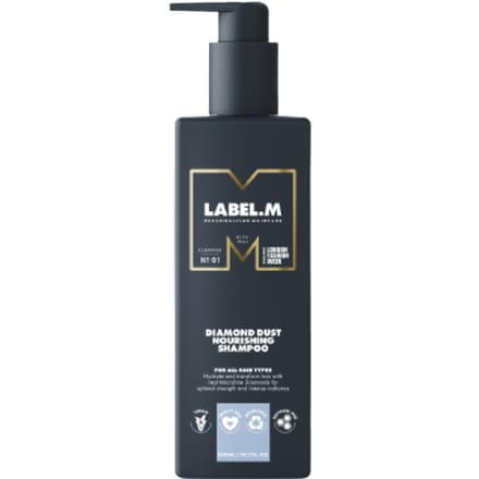 Label.M Diamond Dust Nourishing Shampoo - 1000 ml- Normale shampoo - Voor Alle haartypes -