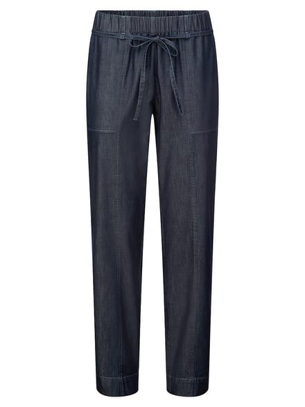 Enkellange jeans Van Peter Hahn denim