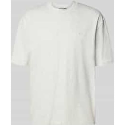 Oversized T-shirt met Labelstitching