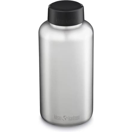 Klean Kanteen Classic Wide Single Wall 1900ml - Loop Cap Brushed Stainless