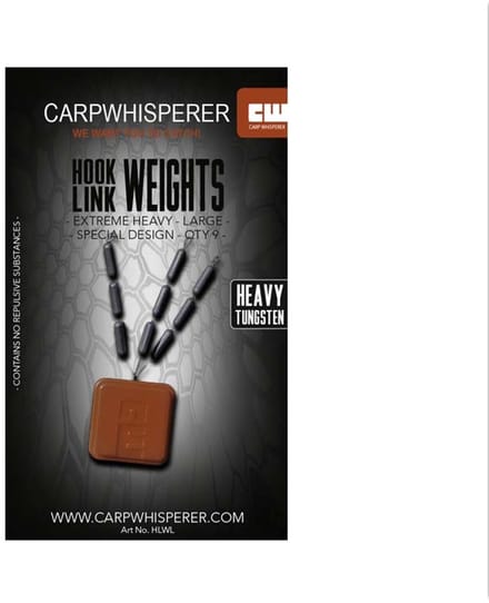 Carp Whisperer - Tungsten Hooklink Weights