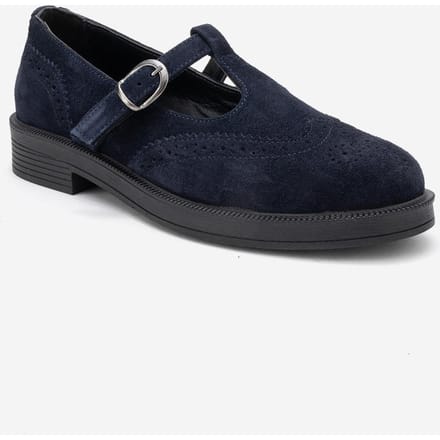 Janney Leren Band Loafers