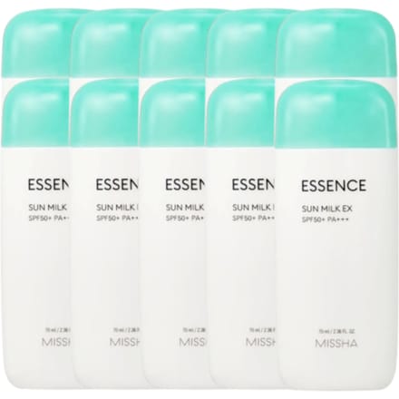 MISSHA - All Around Safe Block Essence Sun Milk EX (10elk) Set
