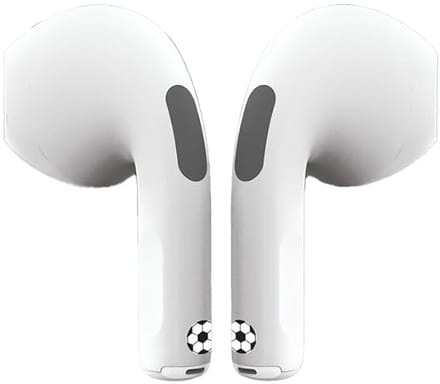 Football Bluetooth oordopjes met oplaad-opbergcase