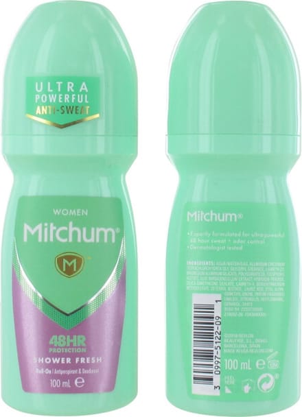 Mitchum Shower Fresh - 100ml - Deodorant