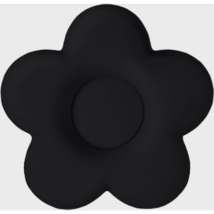 Black Flower Silicone Sticker