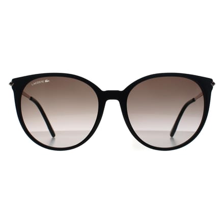 Lacoste Ronde Dames Zwart Grijs Kleurverloop L928S