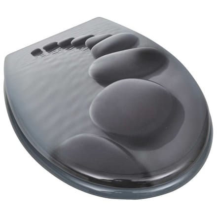 vidaXL - Toiletbrillen - met - deksels - 2 - st - stenen - MDF