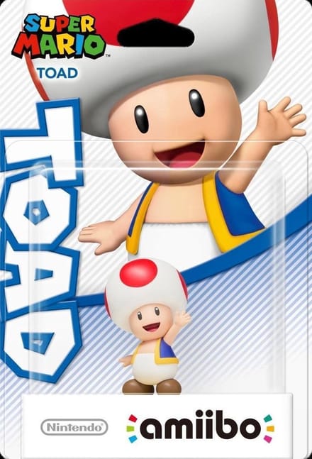 amiibo Super Mario Collection - Toad - 3DS + Wii U + Switch