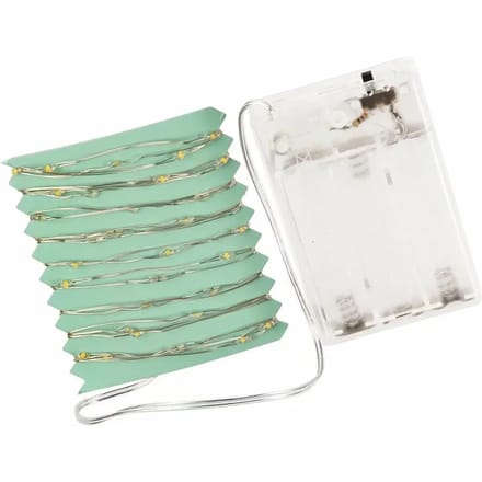Warme gloed LED string licht Rex London