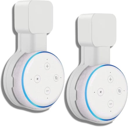 Luidspreker Wandhouders - Slimme Speaker Beugels - Ruimtebesparend Ophangen - Stabiele Bevestiging - Compact Ontwerp - Wit