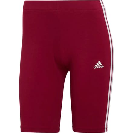 adidas Short Dames W 3S BK SHO Bordeauxrood - Maat XS