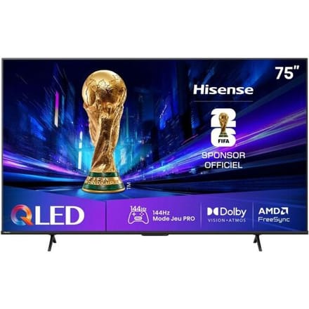 Hisense 75E79Q PRO – 75 inch – 4K QLED – 144Hz