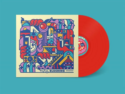 Blushing - Sugarcoat (LP) (Coloured Vinyl) (Limited Edition)