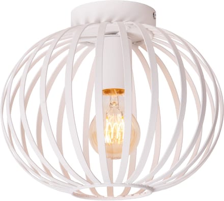 Lucide MANUELA - Plafonnière (Plafondlamp) - Ø 25 cm - 1xE27 - Wit