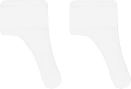 3 Paar Anti-slip Oorhaakjes Mini - Brilhaakjes - Siliconen - Transparant