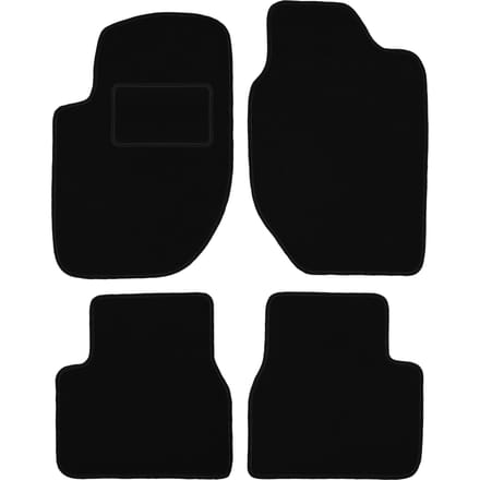 Zwarte veloursmatten voor: Land Rover Freelander I SUV (1996-2006)
