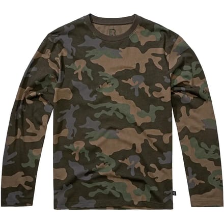 Brandit - Premium Longsleeve shirt - M - Groen
