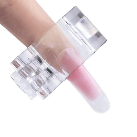 CHPN - "5x Polygel Klem - Dual Form Nagelklem - Voor het Ondersteunen van Siliconen Nagel Tips"