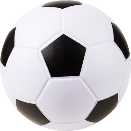 Coated Foamvoetbal Wit, Verzwaard, Indoor Voetbal