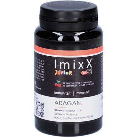 ixX Pharma ImixX JUNIOR | Immuniteit kinderen vitamine- & mineraalsupplementen 90 Kauwtabletten