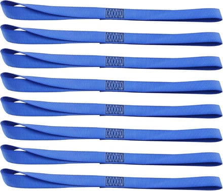 Soft Loop Tie-Down Riemen 8PK - 3600lbs Breeksterkte voor Fietsen en Voertuigen