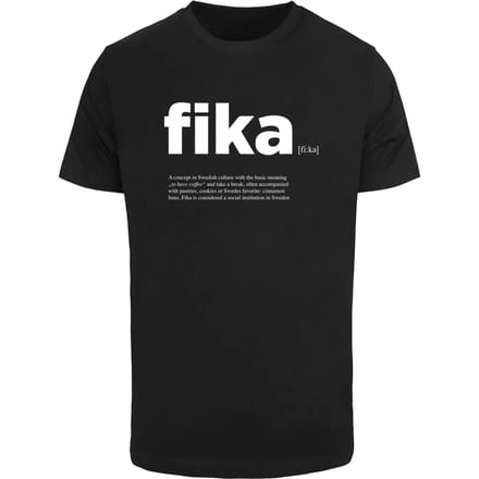 T-shirt Mister Tee Fika Definition