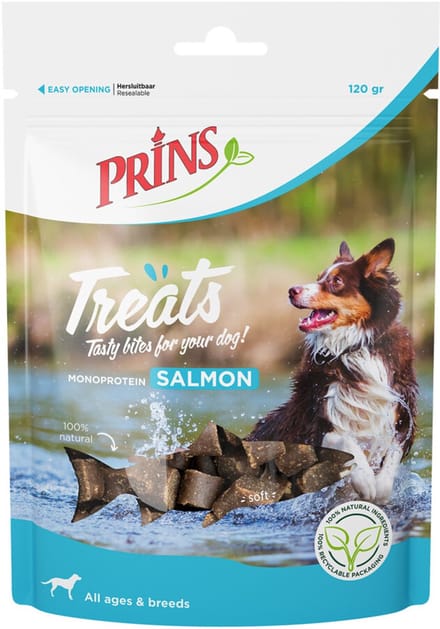 Prins Treats Dog Salmon 0,12kg
