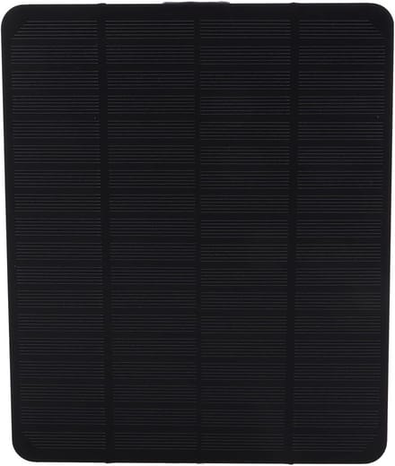 Zonnepaneel Module - Draagbare Lader - Buiten Stroom - Hoog Rendement Cellen - 6V 3W - Zwart