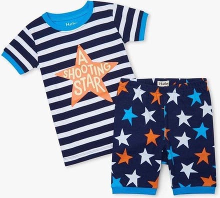 Hatley pyjama ss Stars maat 98